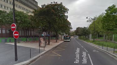 La victime a été retrouvée dans cette zone, à Paris.