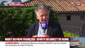 Mort du pape: "Il a eu des positions sur les questions de la migration qui ont inquiété une partie de l'opinion occidentale", estime Jean-Marie Guénois