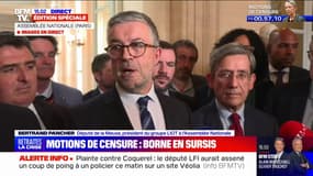 Bertrand Pancher (Liot) sur le vote de la motion de censure: "La dynamique est en notre faveur"