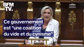 Le discours intégral de Marine Le Pen à l'Assemblée nationale 