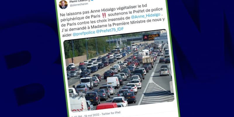 Périphérique vert à Paris: ce sénateur LR veut se payer Anne Hidalgo, mais se trompe de ville