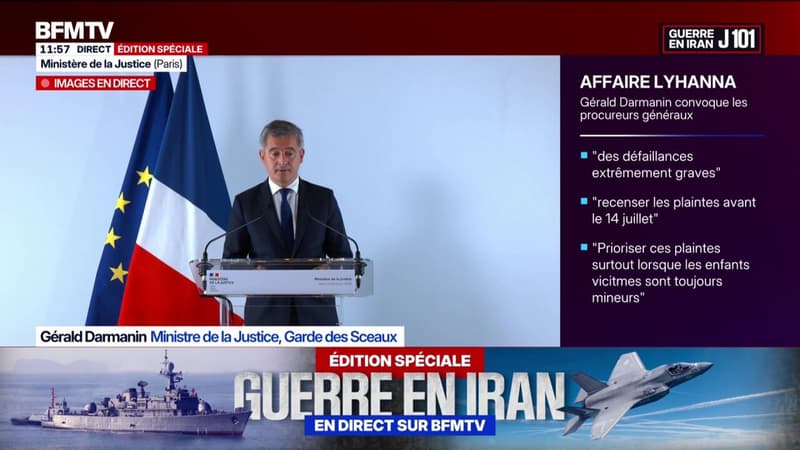 Violences sur les mineurs: "Avant le 31 juillet, on sera capables de faire un état de ces plaintes", assure Gérald Darmanin