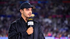 Romain Ntamack avant France-Namibie (96-0, Coupe du monde), le 21 septembre 2029 