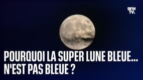  Pourquoi la Super Lune bleue... n'est pas bleue ? 