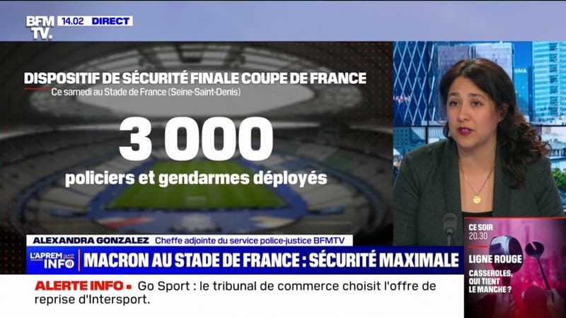 Coupe de France: le dispositif déployé pour la finale au Stade de France