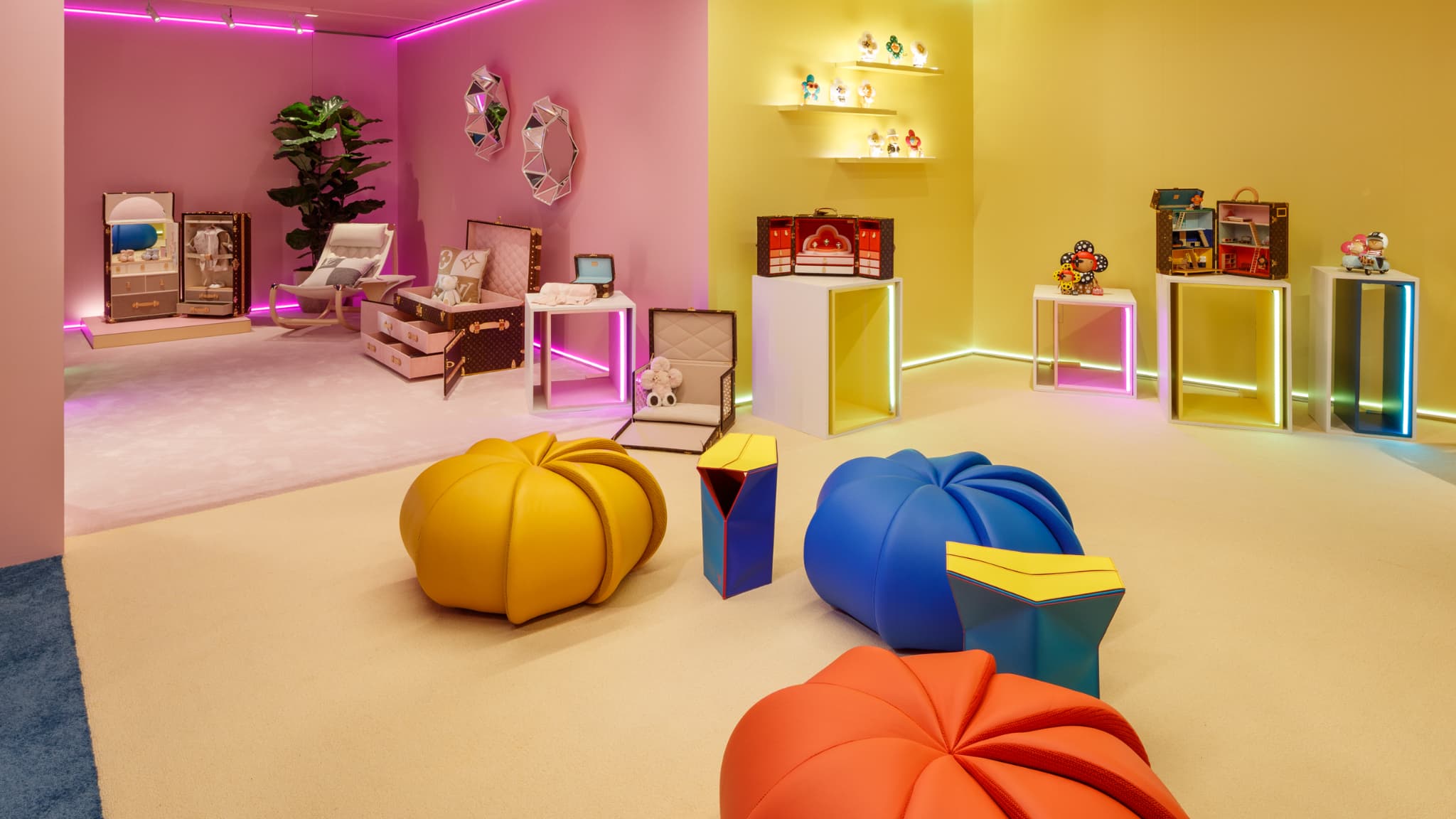 L'exposition Crafting Dreams par Louis Vuitton.