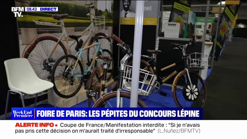 Concours Lépine: un vélo électrique écoresponsable et léger en bambou