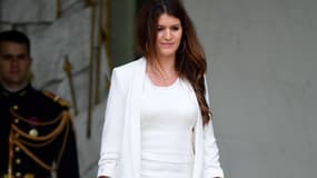 Marlène Schiappa à l'Elysée en 2017