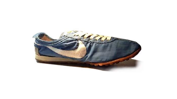 La Nike Moon Shoe, la première paire de basket créée par la marque américaine en 1972.