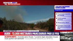 Incendie dans l'Aude: un bilan provisoire de la préfecture fait état de 25 maisons brûlées 