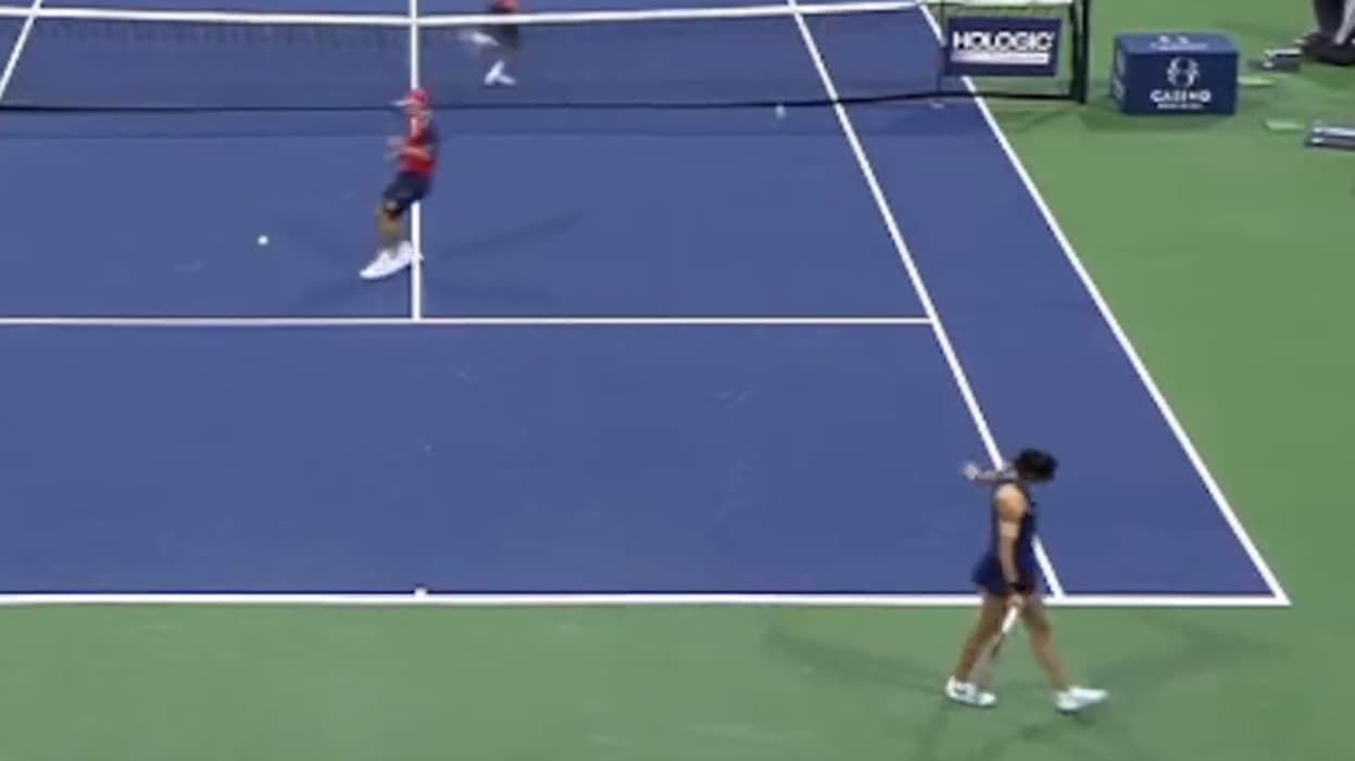 Caroline Garcia au tournoi de Montréal, en août 2023 Caroline Garcia au tournoi de Montréal, en août 2023