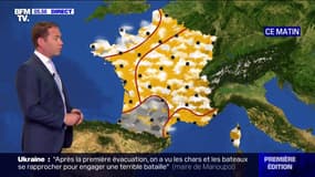 Un ciel peu nuageux prévu ce mercredi matin mais quelques averses orageuses dans l'après-midi