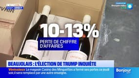 Beaujolais: l'élection de Trump inquiète les vignerons