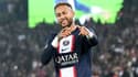 Neymar lors de PSG-Maccabi Haïfa