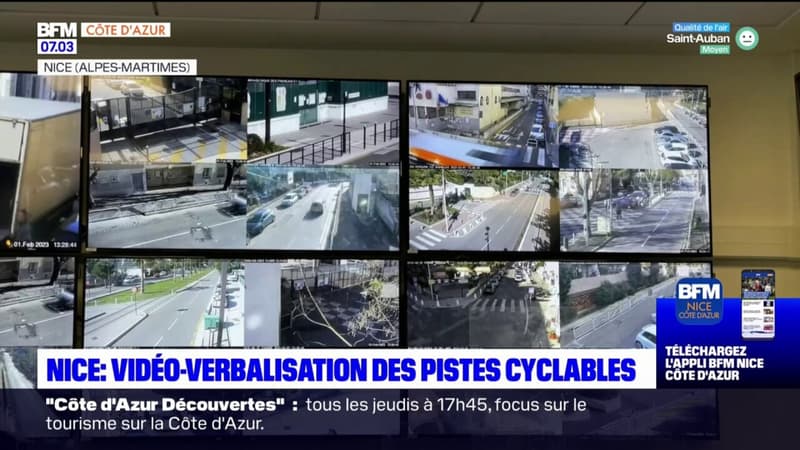 Nice: la ville expérimente la vidéo-verbalisation sur les pistes cyclables
