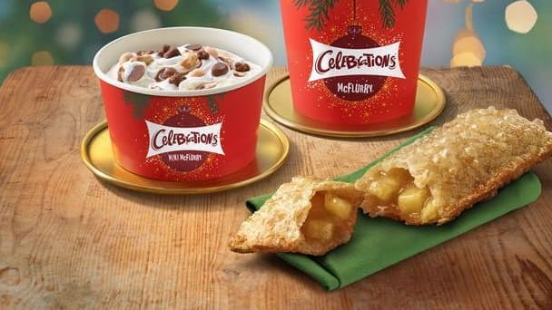 Le menu Mcdonald's de Noël