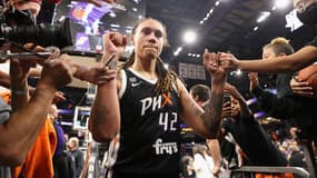 Brittney Griner avec Phoenix en octobre 2021