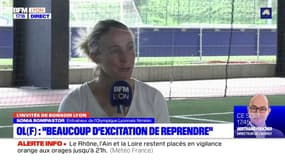 Sonia Bompastor, entraîneur de l'OL féminin revient sur la préparation de l'équipe