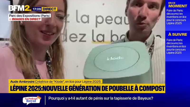 Lépine 2025: une nouvelle génération de poubelle à compost sous-vide