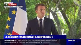 Emmanuel Macron affirme que "l'agriculture réunionnaise est un modèle de réussite pour les Outre-Mer"