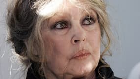 Brigitte Bardot le 28 décembre 2005 à Nice