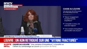 Casse au Louvre: "Tous deux ont partiellement reconnus les faits", déclare la procureure de la République de Paris