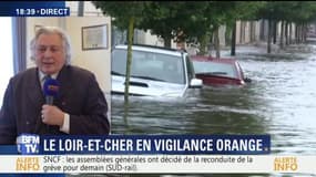 Loir-et-Cher: "La Sauldre est au-dessus de 5 m, c'est une crue millénaire pour nous", Jeanny Lorgeoux