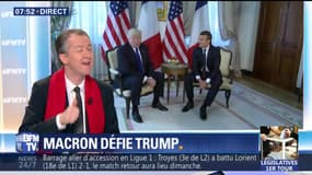 L'édito de Christophe Barbier: Quand Emmanuel Macron défie Donald Trump