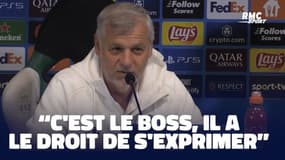 Losc : "C'est le boss, il a le droit de s'exprimer", Genesio réagit au coup de gueule de Létang