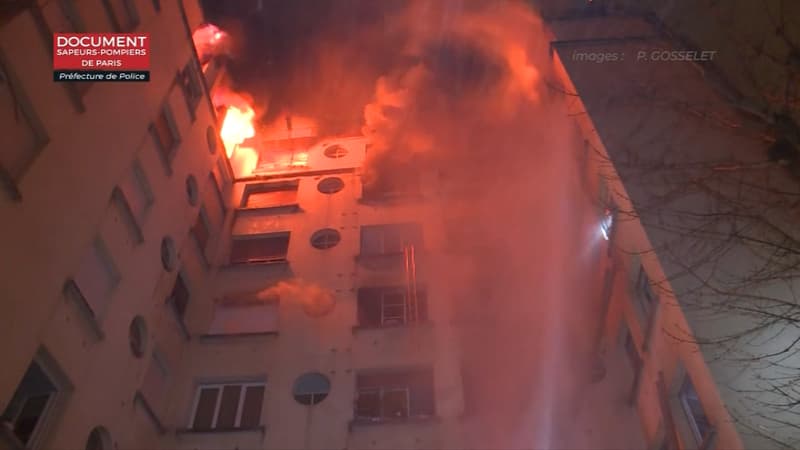 Le feu s'est déclaré dans un immeuble du 16e arrondissement.