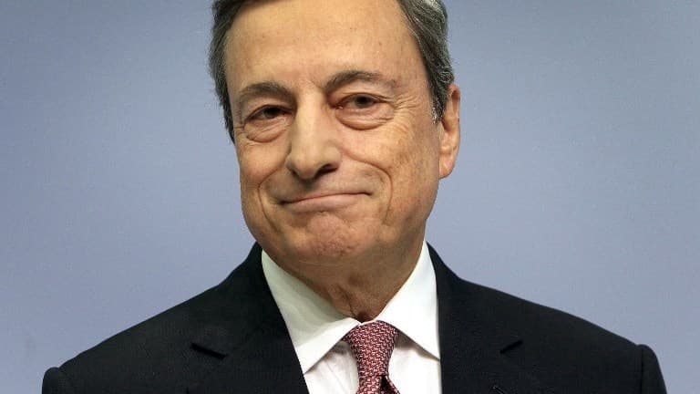 Mario Draghi, le président de la BCE