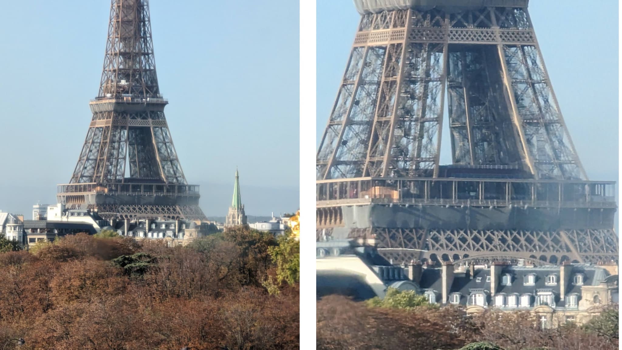 Le zoom numérique x10 et x30 Le zoom numérique x10 et x30