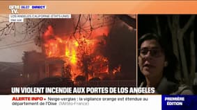 Un violent incendie s'est déclaré aux portes de Los Angeles provoquant ...