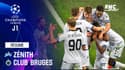 Résumé : Zénith 1-2 Bruges - Ligue des champions J1