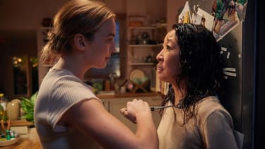 Jodie Comer et Sandra Oh dans "Killing Eve"
