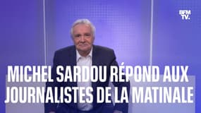 Bientôt de retour sur scène, Michel Sardou répond aux des journalistes de Première Edition