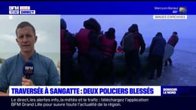 Pas-de-Calais: deux policiers blessés en empêchant une traversée de la Manche