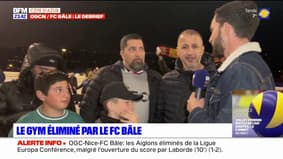 Ligue Europa Conférence: déception des supporters niçois après la défaite face au FC Bâle