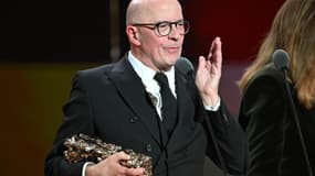 Le réalisateur Jacques Audiard à la 50e cérémonie des César le 28 février 2025