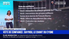 LES ÉCLAIREURS - Vote de confiance: le programme de la journée