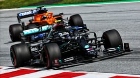 Valtteri Bottas lors des essais libres du GP d'Autriche