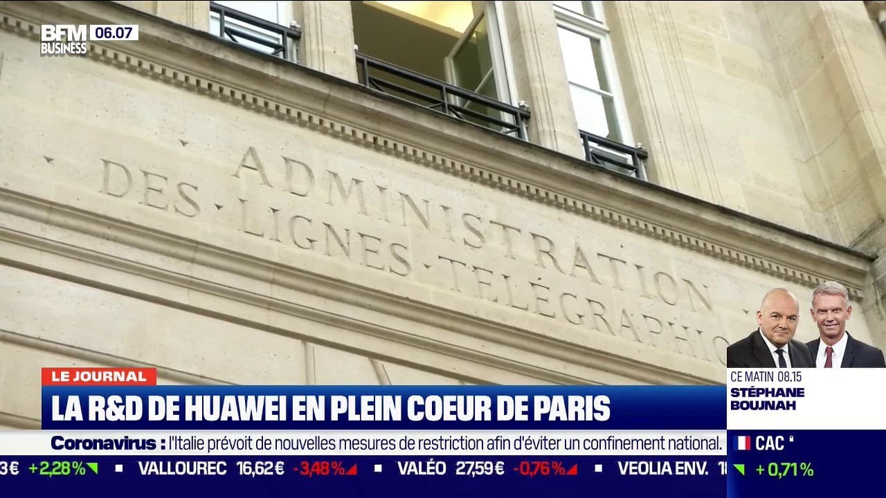 La R D De Huawei S Installe En Plein Cœur De Paris