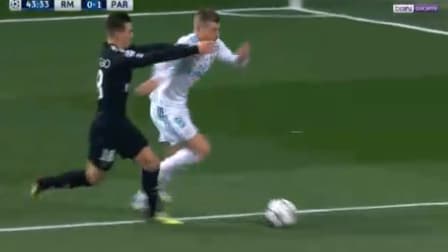 La faute de Giovani Lo Celso sur Toni Kroos