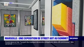 Marseille: une exposition de street art au sommet de la tour La Marseillaise