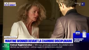 L'ex-députée du Bas-Rhin Martine Wonner devant la chambre disciplinaire