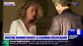 L'ex-députée du Bas-Rhin Martine Wonner devant la chambre disciplinaire