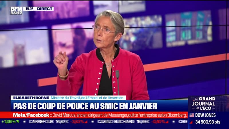 Elisabeth Borne, la ministre du Travail.