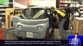 Découvrez la Citroën "AMI" à la Fnac, une nouvelle voiture électrique accessible dès l'âge de 14 ans