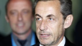 L'ancien président de la République Nicolas Sarkozy