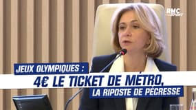 JO : Le ticket de métro à 4 euros, la réponse sans détour de Pécresse